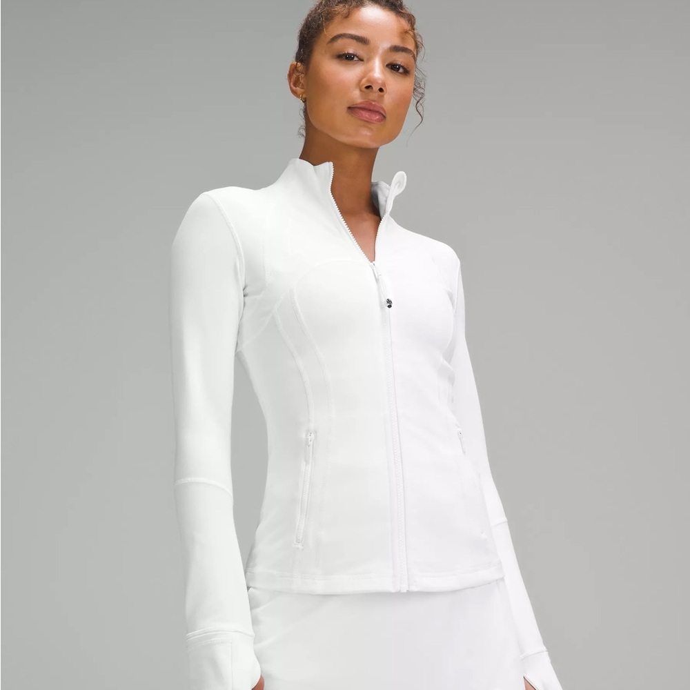 White Lululemon Define Jacket Size 4